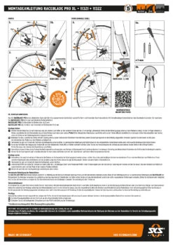 Kit De Garde-boue Raceblade Pro XL Noir 7 Kit De Garde-boue Raceblade Pro XL Noir -Magasin De Vélos AB bedienungsanleitung RACEBLADE PRO XL