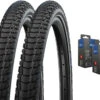 Schwalbe Marathon Plus 40-622 + Chambre à Air SV19 Set -Magasin De Vélos Schwalbe Marathon Plus 40 622 Schlauch SV19 Set 20126270