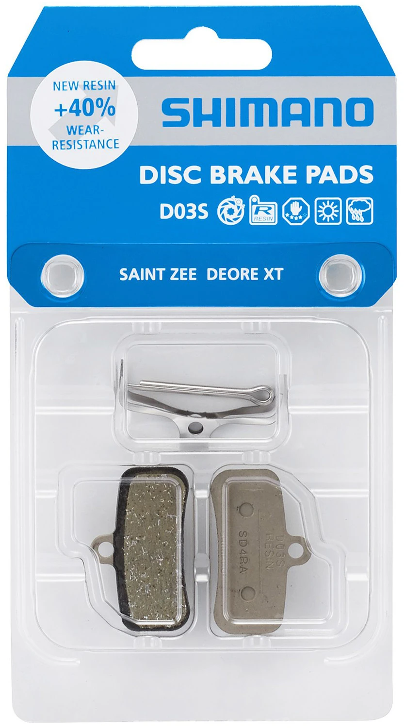 Shimano D03S Plaquettes De Frein à Disque En Résine 4 Shimano D03S Plaquettes De Frein à Disque En Résine – Image 2