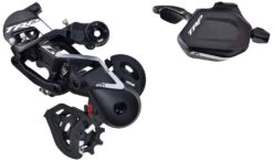 TRP Kit G-SPEC DH7 Dérailleur + Levier De Vitesse -Magasin De Vélos TRP DH7 Rear Derailleur Black Silver