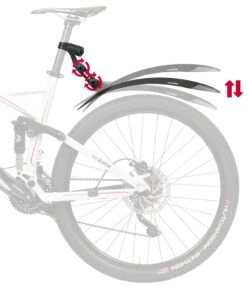 ZEFAL Deflector RM90+ Garde-boue Arrière -Magasin De Vélos Zefal Deflector RM90 Hinterradschutzblech 2532 05