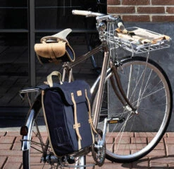 BASIL Porte-bagages De La Roue Avant De Portland -Magasin De Vélos basil portland front carrier chrome 50408 2