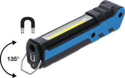 Lampe De Travail à Accu COB-LED Pliable -Magasin De Vélos bgs technic 85334 20121700 COB LED Akku Arbeitsleuchte klappbar 3