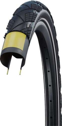 Schwalbe Marathon Efficiency Evo Super Race 28x2,15" Addix E-50 Pneu Pliant Transparent -Magasin De Vélos schwalbe marathon efficiency transparent reflex standard hs617 4